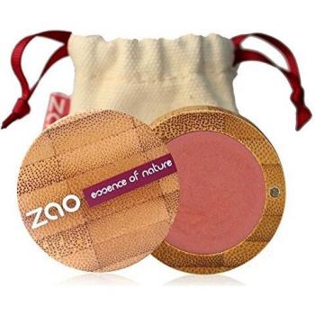 Zao Organic Makeup - sombra de ojos nacarada melocotón flor de oz 111-0,11.