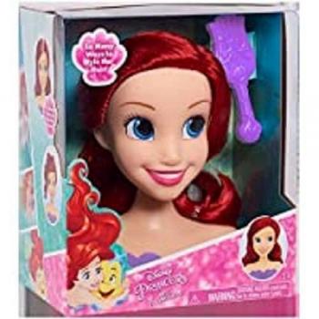 Disney Princess Ariel Mini Styling Head - Hair Play Doll
