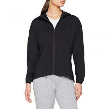 adidas Woven Cover Up Sudadera, Mujer, Negro, M
