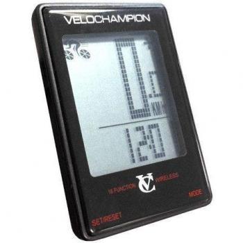 VeloChampion Ordenador Inalambrico para Bicicleta 16 Funciones Ciclocomputadora Cycle Computer