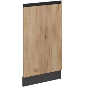 Panel Frontal para Lavavajillas R-Line, Roble Dorado/Antracita, 45 cm sin Encimera
