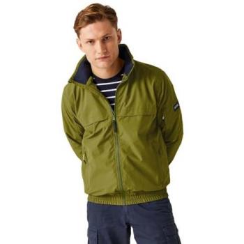 Regatta Men's Waterproof Breathable Hooded Jacket Shore Bay II Olive Branch 3XL