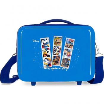Neceser ABS Disney 100 Once Upon A Story Infantil Adaptable Azul 9L