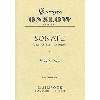 Sonate 3 a op.16 alto