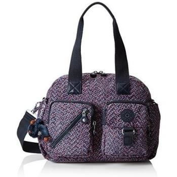 Kipling Defea, Bolsa de Asa Superior Para Mujer, Multicolor