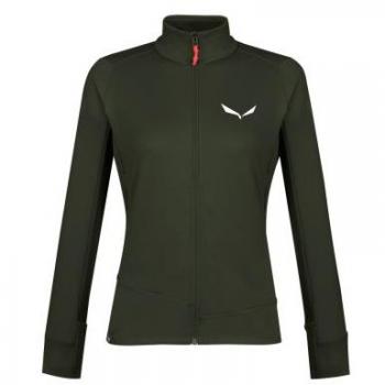 Chaqueta Softshell Salewa Puez Mujer (Color Verde Avena)