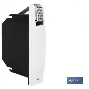 Recogedor de Persianas Compacto Cofan con Cinta Varios Colores de 5.5m y Recogedor Cinta Persiana Compacto Blanco 14 Mm