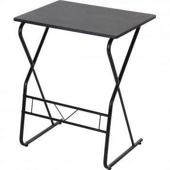 Laptop mesa en negro - 75 x 60 x 45 cm - Mesa para ordenador