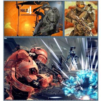 14x15 inch Halo 4 Silk Poster Seda Cartel 8GSF-971