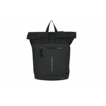 Mochila impermeable rolltop para notebook 15,6 21L negra NEW REBELS