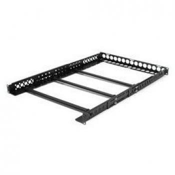 StarTech.com 1U Fixed 19 Adjustable Depth Universal Server Rack Rails