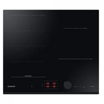Placa de Inducción Integrada Samsung NZ64B6058GK - 59 cm, 4 Zonas, Flex Zone Plus y Control Magnético