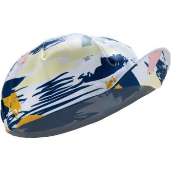MOOQUER - Gorra de ciclismo Camo Classy Talla Única Blanco 8 paneles