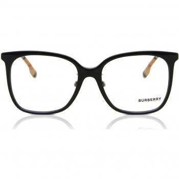 Burberry BE2367F LOUISE 3853 Armazones para Mujer Negros con lentes recetados de 54 mm