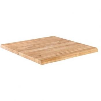 Tablero de roble con bordes irregulares (60 x 60 cm)