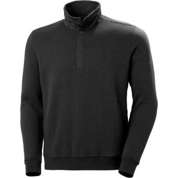 Helly Hansen Men's Lillo Snap Grey Outdoor Sweater