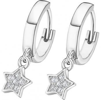 Pendientes Estrella Time Road WS03001 Plata Mujer