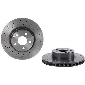 Brembo 09812711 Discos de Freno con Recubrimiento UV, Set de 2