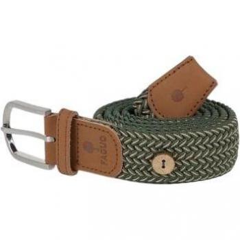 Recycled Polyester Woven Belt Faguo Green One Size