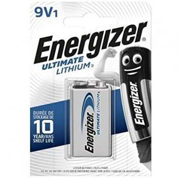 Energizer 4 Pilas de Litio de 9 V L522-9V-FR22-E-Block