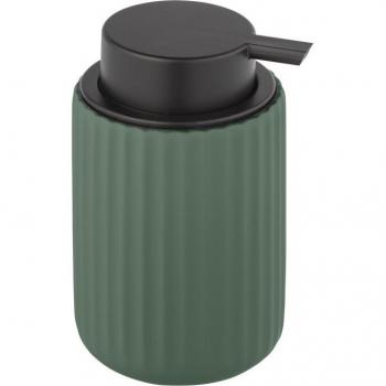 Dispensador de jabón líquido cerámico Belluno verde 300 ml