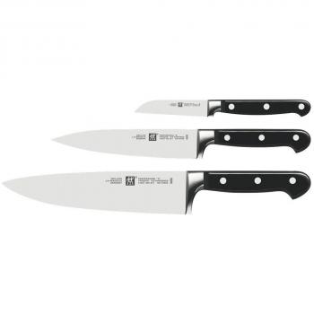 Set de 3 cuchillos Zwilling Professional S con cuchillo para verduras