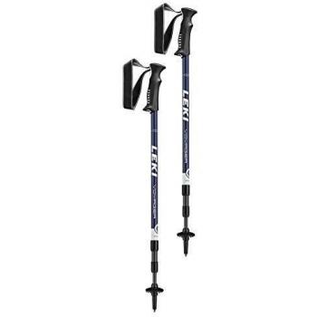 Leki Voyager Bastones, Unisex Adulto, Darkblue-White, 110-145 cm
