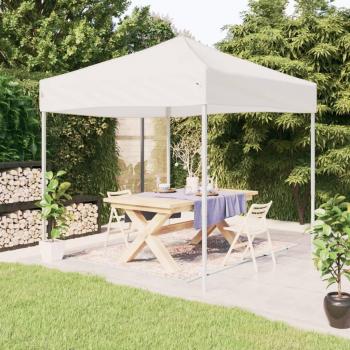 Carpa Plegable para Fiestas 2x2 m Color Blanco vidaXL