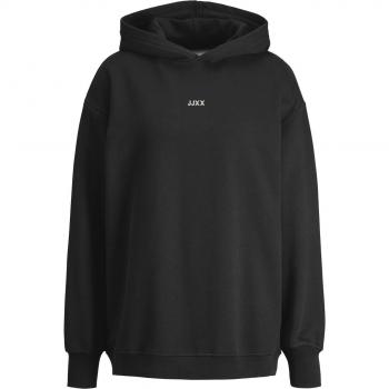 Sudadera Grande con Capucha Cleo JJXX para Mujer en Negro y Moonbeam XL