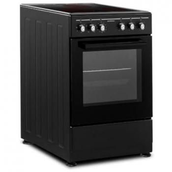 Cocina Compacta Infiniton CC-B550V3 con Placa Vitrocerámica de 3 Zonas y Horno Eléctrico de 43 L, 6 Niveles de Potencia, Grill y Doble