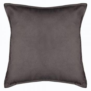 Cojín Lilou Cómodo Gris Antracita 55x55cm Atmosphera