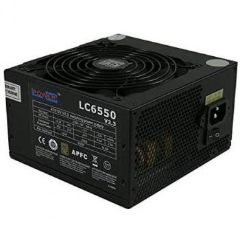 Fuente de alimentación LC-Power LC6550 V2.3, 550 W, 20+4 pin ATX, color negro