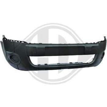 Parachoques Diederichs 4013750, tipo: parachoques delantero, material: plástico, color: negro, compatible con modelos específicos de vehículos