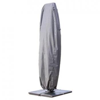 Funda de protección Hambo para sombrilla colgante - Tamaño L - 257 x 70 x 40 cm - Poliéster Gris