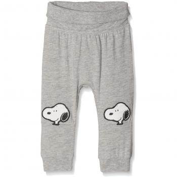 NAME IT Nbnsnoopy Hope Pants, Pantalones para Bebés, Gris