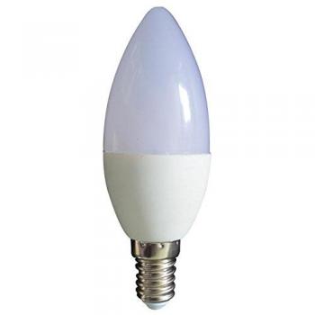 Bombilla LED Vela E14 5W 450lm Luz Cálida