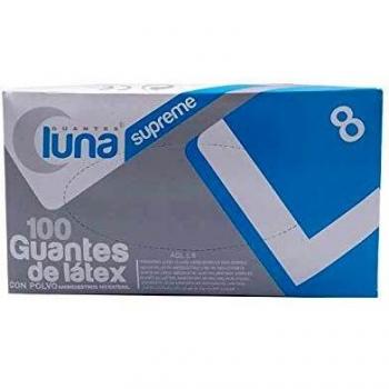 Guantes Luna Guantes En Látex con Polvo, Multicolor, Talla Unica, 100