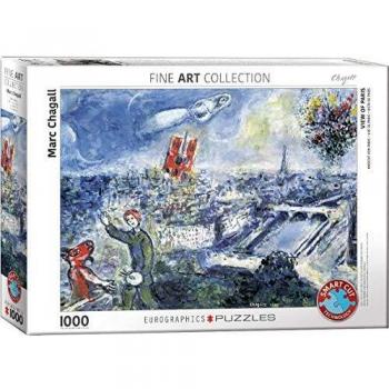 Puzzle Eurographics - Marc Chagall: El Ramo de París, 1000 piezas