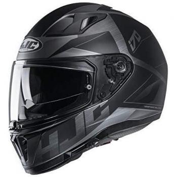 HJC NC Casco per Moto, Unisex-Adult, Negro/Anthracite, XS