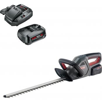 Cortasetos a batería AL-KO HT 1845, 18V, incluye batería de 2.5Ah y cargador, longitud de corte de 45 cm