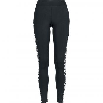 Urban Classics Ladies Side Check Leggings, Mujer, Negro