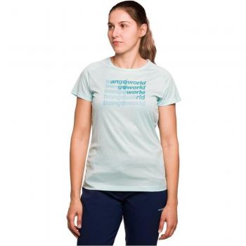 Trangoworld - Camiseta de mujer Ohrid en color verde agua con diseño elegante
