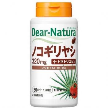 Asahi Dear-Natura Saw Palmetto & Tomato Lycopene 120 Capsules for Urinary Health and Women's Wellness