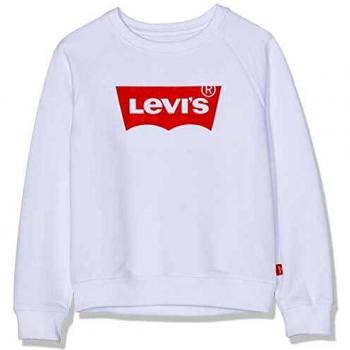 Levi's Kids Lvg Key Item Logo Crew Sudadera Niñas Red / White 8 años