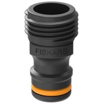 Conector de grifo macho 21mm (G1/2) con rosca exterior Fiskars
