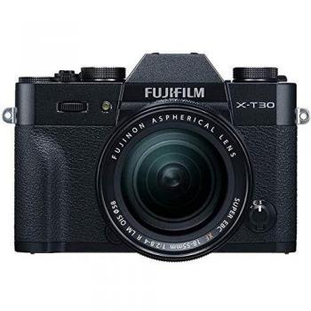 Fujifilm X-T30, Kit cámara con Objetivo Intercambiable XF18-55/2.8-4, Color Negro