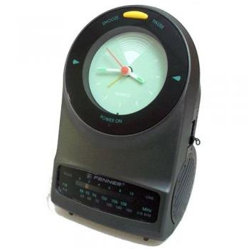Fenner Fs-55 Despertador Radio Reloj Digital Unisex Caja De Plástico Esfera Color Verde