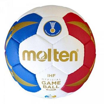 Molten balonmano hx1300 de m7 F, color azul, blanco y rojo, color Blau-Weiß-Rot, tamaño 0