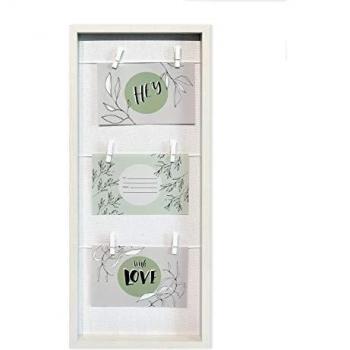 Nielsen Collage 3 Klammern 3x10x15 Madera Blanco/Blanco 8999421