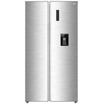 Frigorífico Americano Kromsline KF-SB-90-DDIX Doble Puerta Inoxidable con Dispensador de Agua y Hielo